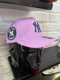 Gorras NY morada