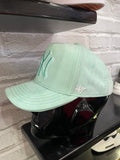 Gorras NY gamuza Azul menta