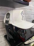 Gorras NY gamuza Blanca